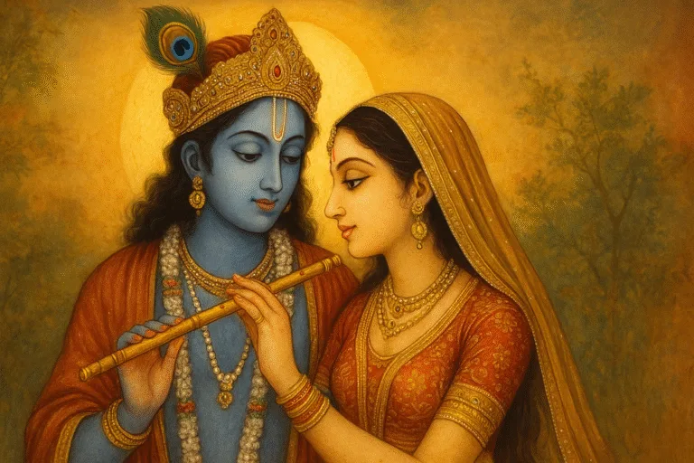 Phoolon mein saj rahe hain shri vrindavan bihari bhajan lyrics