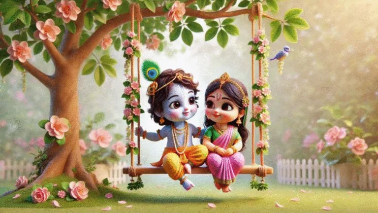 Radhe radhe japo chale aenge bihari